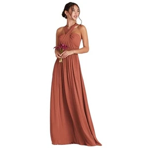 NWT Birdy Grey Grace Convertible Formal Bridesmaid Dress in Desert Rose Size XXL - Picture 1 of 13