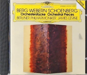 Berg • Webern • Schoenberg - Orchesterstücke - Levine / Berliner Phil 1987 CD - Imagen 1 de 12