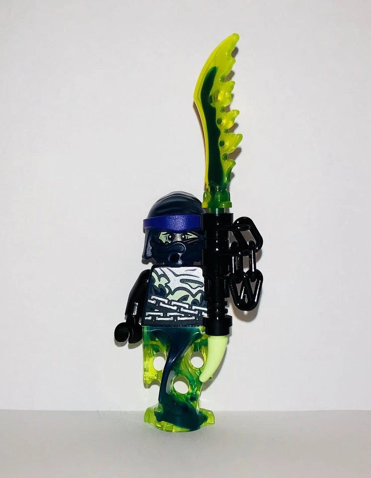 New Lego Ninjago 70736 Chain Master Wrayth Minifigure w/ Ghost Blade Free S&H - Image 1 of 1