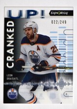 2022-23 UD Synergy Cranked Up Blue #CU-LD Leon Draisaitl /249 - Edmonton Oilers