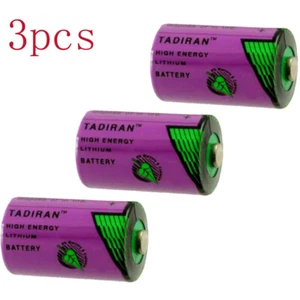 3pcs For Tadiran TL-5902 CMOS 1/2 AA TL-5902/S 3.6V Battery Power Hi-Capacity - Picture 1 of 5