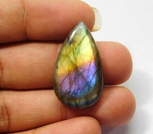 Spectrolite Labradorite Cabochon Natural Labradorite Gemstone 32 Cts. ME-8440 - Picture 1 of 3