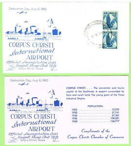 AG55 Internationale Flughafenweihung 6. August 1960 Fronleichnam TX - Bild 1 von 1