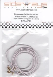 Cable Racer Sideways SWCA/03 Ultra Flex con ojales blanco súper extremo 1 m x 1,7 mm - Imagen 1 de 1