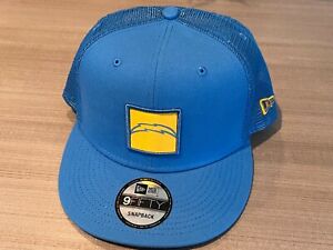 Los Angeles Chargers New Era 9FIFTY Trucker Mesh Snapback Hat