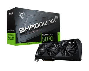 Scheda grafica MSI NVIDIA RTX 5070 12G SHADOW 3X OC - G5070-12S3C - Foto 1 di 5