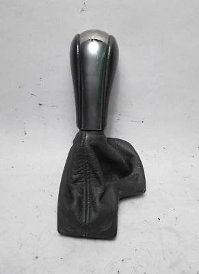 BMW E60 Serie 5 E63 Transmisión Automática Selección de Marchas Perilla de Cambio Cuero Cromo 04-07 Foto 1 de 4