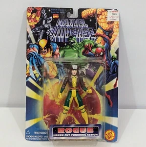 X-Men Marvel Universe Rogue Uppercut Punching 1996 Action Figure Toy Biz MOC - Picture 1 of 9
