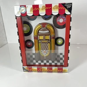 ICA Home Decor Retro Diner Classics Shadow box Jukebox Gumball Novelty - Picture 1 of 8