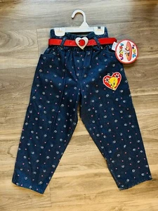 Vtg TEEETY BIRD Looney Tunes Girls Jeans NWT Sz 5 - Picture 1 of 8