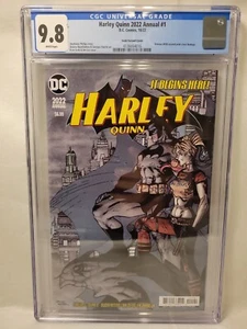 Harley Quinn 2022 Anual #1 CGC 9.8 Sook Batman 608 Variante Homenaje ENVÍO RÁPIDO - Imagen 1 de 5