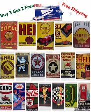 Oil Vintage Retro Tin Signs Wall Decor Metal oil company Poster Club Tavern Shop