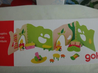 Puppenhaus Waldhaus aus Holz  mit flexiblen Wänden - Bild 1 von 3