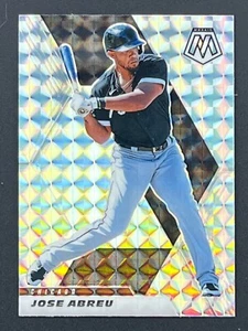 JOSE ABREU 2021 Panini Mosaic #77 Silver Mosaic Prizm Chicago White Sox - Bild 1 von 2