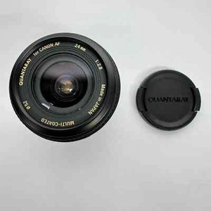 Quantaray For Canon EF EF-s AF 24mm f2.8 Wide Angle Lens GREAT!!! CLEAN! - Picture 1 of 3
