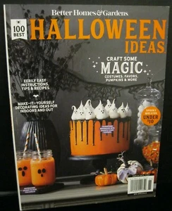 BETTER HOMES & GARDENS 100 BEST HALLOWEEN IDEAS CRAFT SOME MAGIC MAGAZINE 2021 - Picture 1 of 3