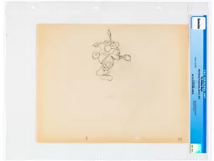 Ye Olden Days (1933) Original Production Drawing Mickey Mouse Disney CGC GRADED! - Picture 1 of 2