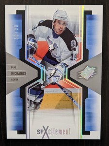 2006-07 SPX BRAD RICHARDS SPXCITEMENT SPECTRUM #/99
