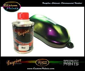 AERÓGRAFO INSPIRE CHROMACOAT VUDÚ 8 oz, pintura personalizada, camaleón, artista - Imagen 1 de 1