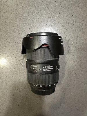 Lente Canon EF 24-105 mm f/4 L IS USM USADA para Canon EOS (ÚNICO DUEÑO) Foto 1 de 4