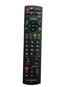 Remote Control N2QAYB000752 Panasonic LCD TV N2QAYB000572 N2QAYB000487 EUR762803 - Imagen 1 de 1