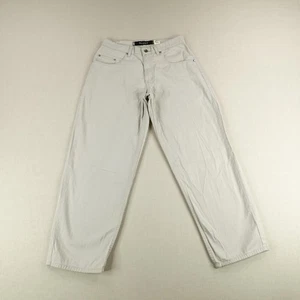 Vintage Levis Pants Men 32x30 Khaki Beige SilverTab Baggy Loose Chino Skater 90s - Picture 1 of 16