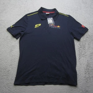 Red Bull Racing Shirt Polo Uomo Large Formula 1 Puma Sergio Perez SP11 F1 Nuova - Foto 1 di 13