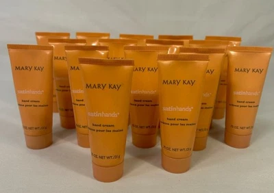Mary Kay Satin Hands Hand Cream .75oz ~ Lot of 16 ~ NEW Discontinued! - Image 1 of 4