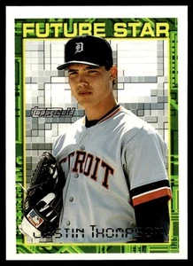 1994 Topps Gold Justin Thompson Detroit Tigers #313 - Picture 1 of 2