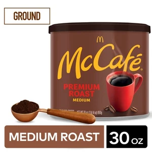 McCafe Premium Roast, Ground Coffee, Medium Roast, 30oz. Canned - Picture 1 of 5