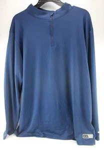 Oakley Long Sleave Sports Wear Shirt Men's 2X New With Tags Dark Blue - Picture 1 of 2