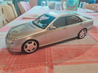 Mercedes S 55 AMG  grigio scala 1/18 OT292 di Otto Mobile come nuovo con box. - Immagine 1 di 4