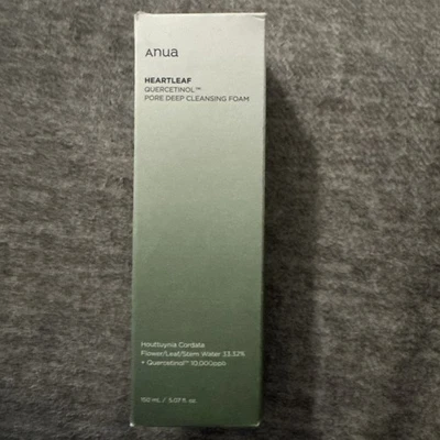 Anua Heartleaf Quercetinol Pore Deep Cleansing Foam 5.07 fl oz, Exp 10/2026 - Image 1 of 3