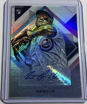 2020 Topps Fire Auto Robel Garcia RC #FA-RG Chicago Cubs - Image 1 of 2