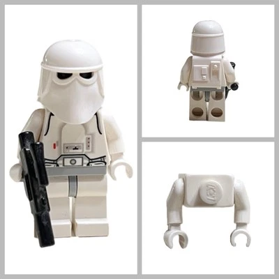 Lego 7666 Star Wars Snowtrooper Minifigura Retirada 2007 Foto 1 de 4