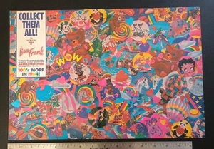 Vintage Lisa Frank Poster Unicorns Rainbow Hearts Bears Betty Boop 80s PLS READ - Picture 1 of 7