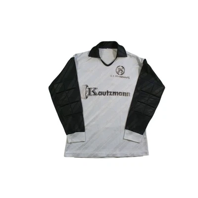 Maillot foot rétro AS Strasbourg gardien N°1 années 1990 - Photo 1/4