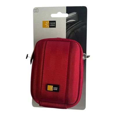 Estuche para cámara Case Logic QPB-201 rojo compacto de 4 pulgadas - Nuevo Foto 1 de 4