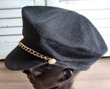 Vintage Giovannio Black Vintage Newsboy Hat OSFA