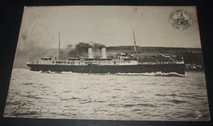 1904 postcard S.S Princess MAUD steamship LARNE TO STRANRAER steamer passage - Foto 1 di 2