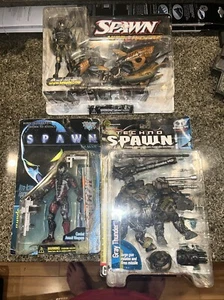 Lot Of 3 McFarlane Toys Spawn Series 16 Nitro Riders Afterburner And Others Bag4 - Picture 1 of 6