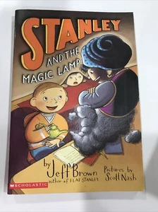 Stanley and the Magic Lamp by Jeff Brown [Flat Stanley] Paperback Book ~ NEW - Picture 1 of 2