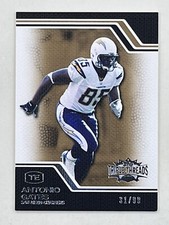 Antonio Gates 2008 Topps Triple Threads Gold /99 #79 Sports NFL Chargers TE Card