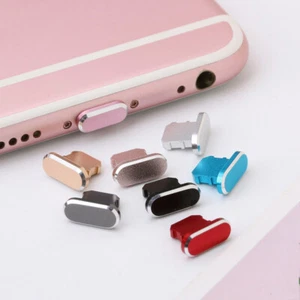Anti Dust Plug Cover Charger Port Cap Accessories for iPad iPhone 8 X 11 12 13 - Picture 1 of 4