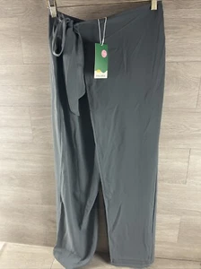 Halara High Waisted Plicated Side Pocket Straight Leg Work Pants Medium - Picture 1 of 4