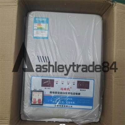 1PCS 220V Automatic 20KW Voltage Stabilizer AC Regulator Power Supply TM-20000VA - Image 1 of 4