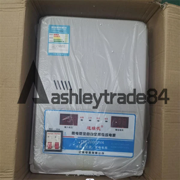 1PCS 220V Automatic 20KW Voltage Stabilizer AC Regulator Power Supply TM-20000VA - Image 1 of 4