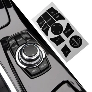 Calcomanía adhesiva de reparación de botones iDrive para F30 F31 F34 E90 E92 E93 2009-2015 - Imagen 1 de 2