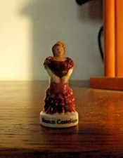 Cofre de colección Tintín el Rey Milú en su trono 43104 2011 Figura