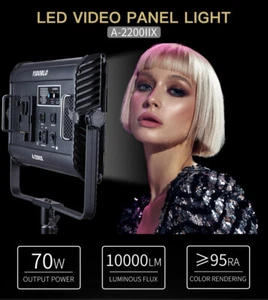 Yidoblo 70W A-2200IIX 3200-5500K LED Panel/Barndoor/LCD Display Video Lighting - Picture 1 of 10